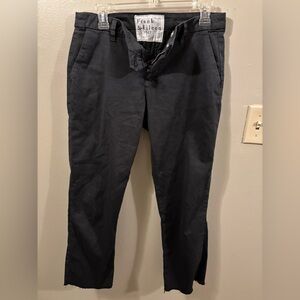 Frank & Eileen Midnight Cropped Trousers